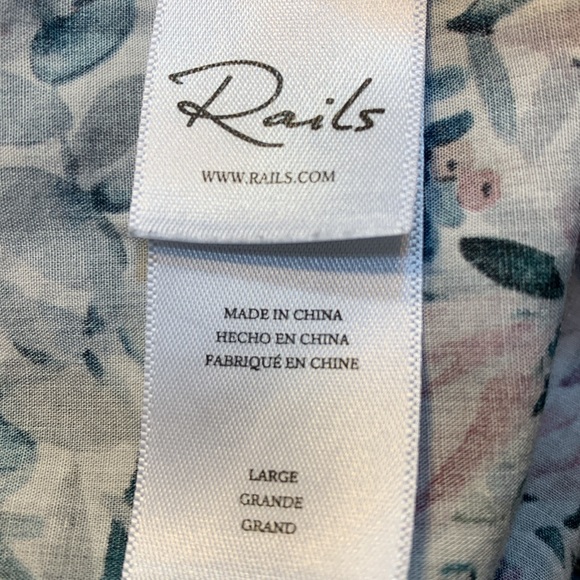 Rails Monaco Floral Shirt - Picture 4 of 5